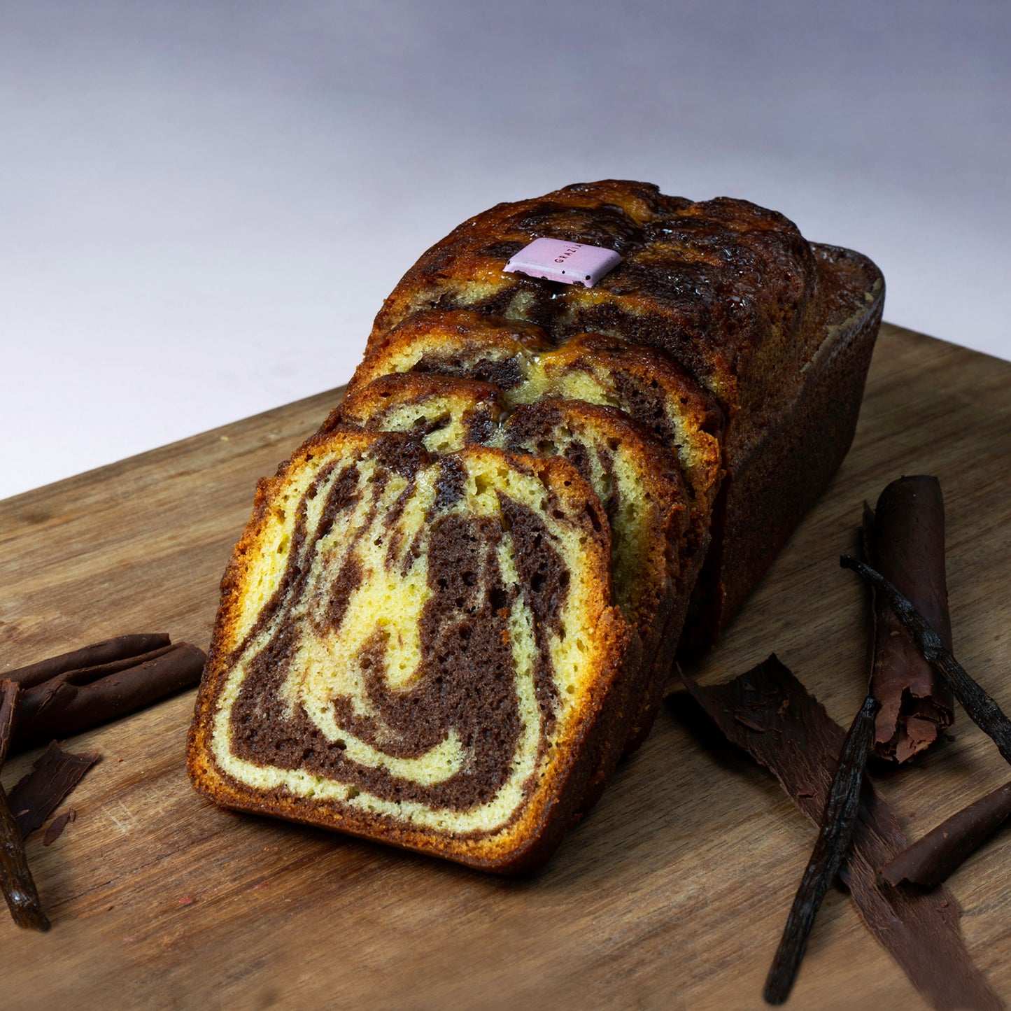 Ponqué Chocolate y Vainilla, 6 o 10 Porciones