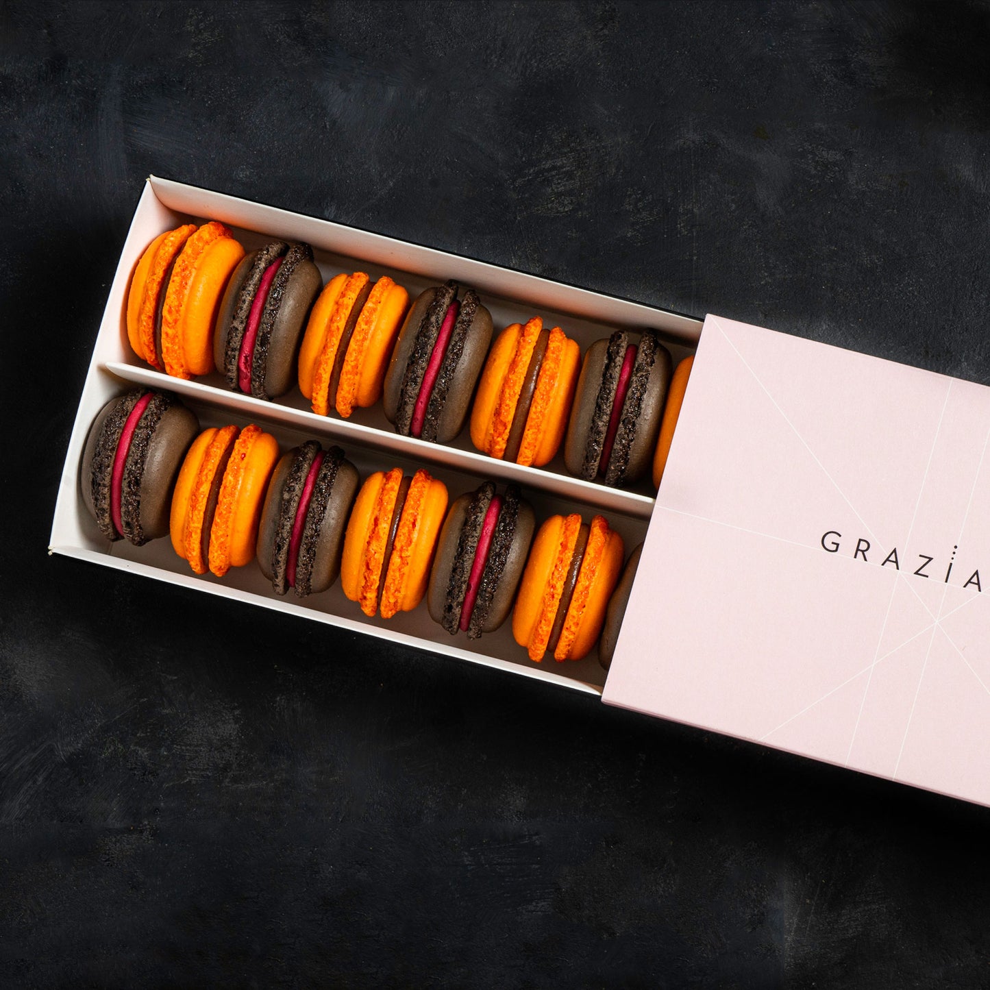 Macarrones especiales Halloween, Caja de 16