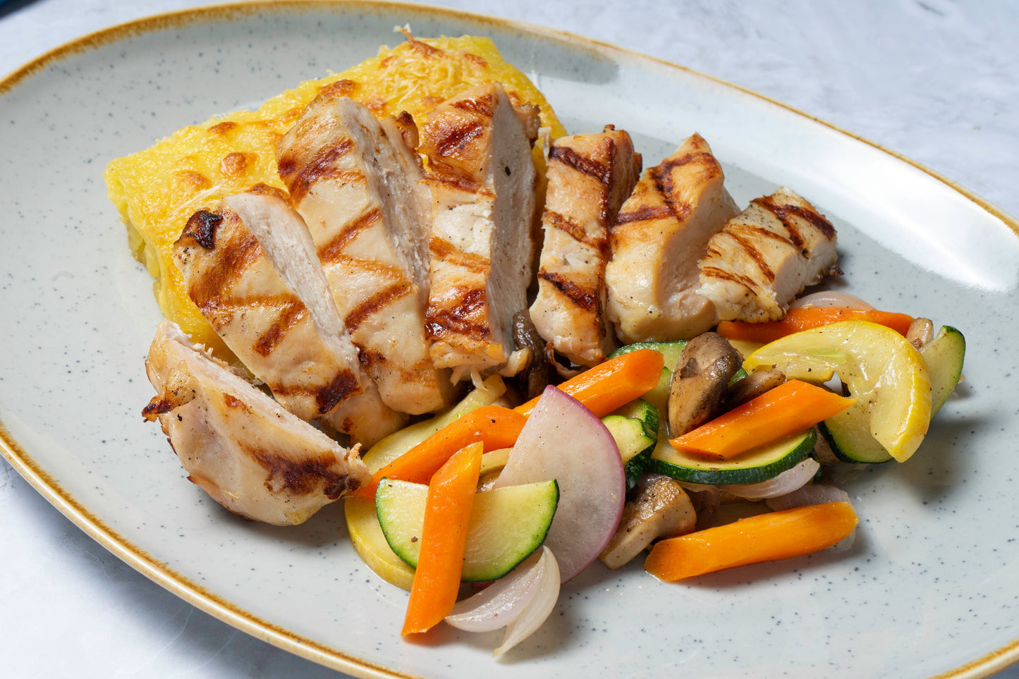 Cena de Año Nuevo a domicilio con Suprema de pollo, Para 4 personas