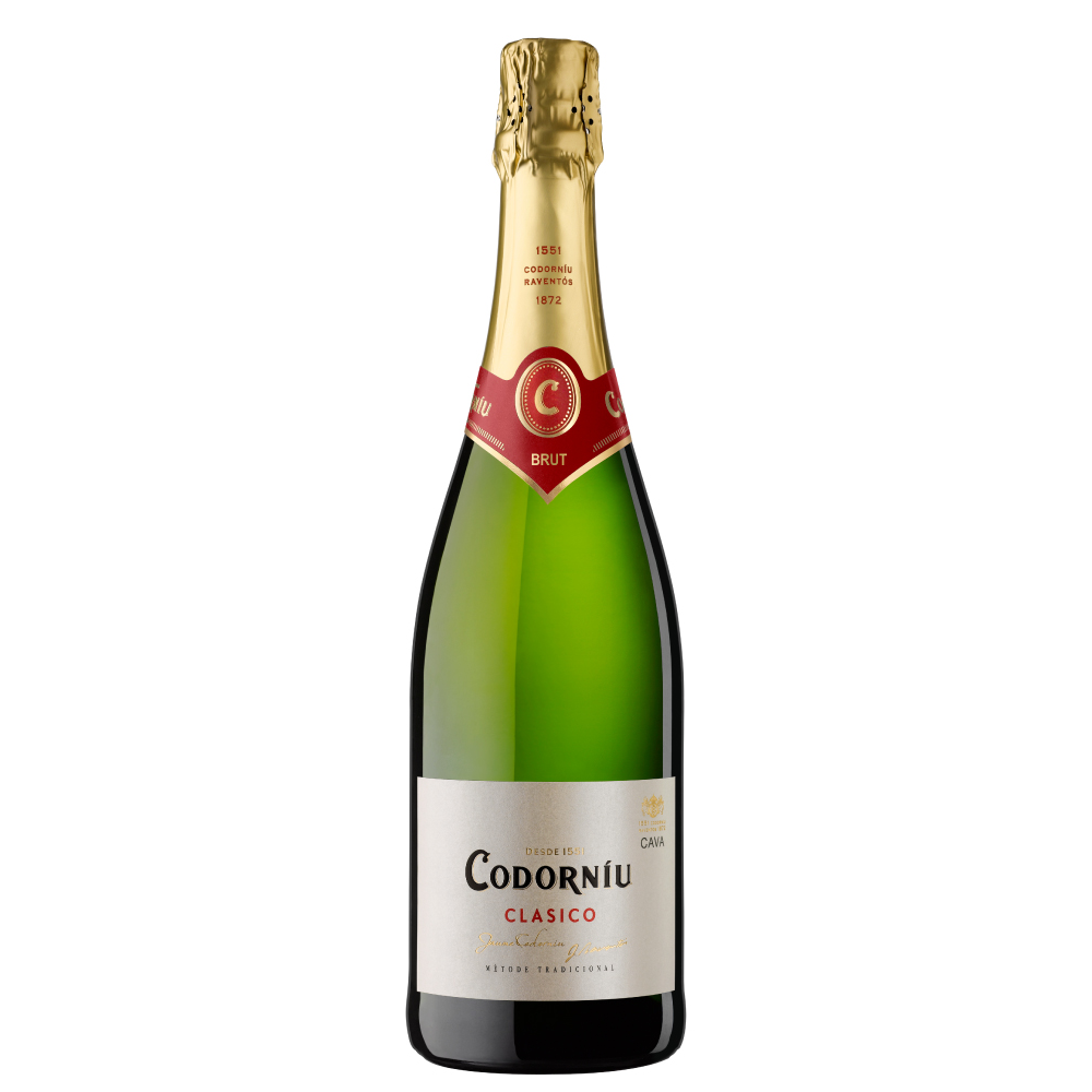 Vino espumoso español Codorniu Clasico Brut 750ml