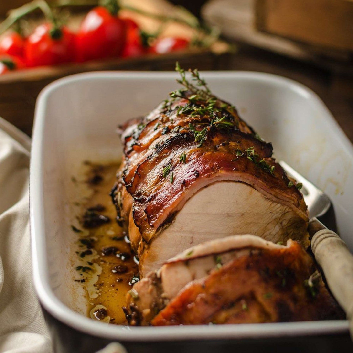 Cena Thanksgiving con Pechuga de Pavo para 4 Personas