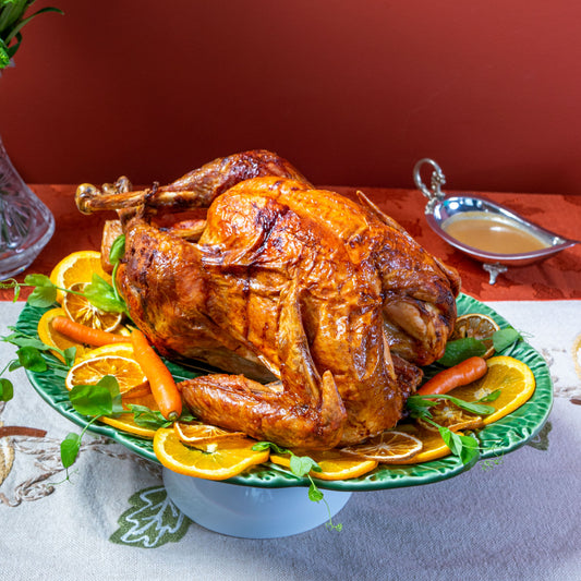 Cena Thanksgiving Pavo entero al Horno para 12 Personas