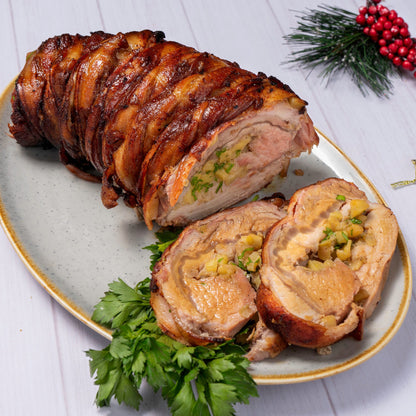 Cena de Año Nuevo a domicilio con Lomo de Cerdo, Para 4 personas